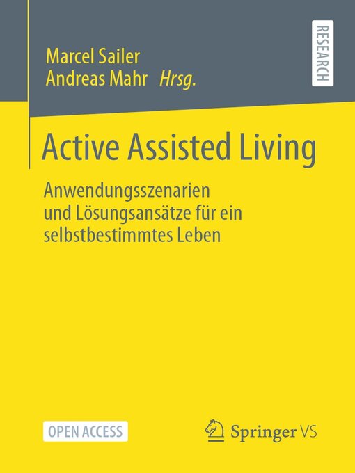 Title details for Active Assisted Living by Marcel Sailer - Available